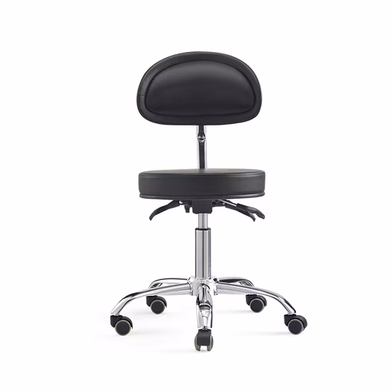 Cojín de asiento redondo Salón de pedicura Masaje Belleza Silla de montar Taburete